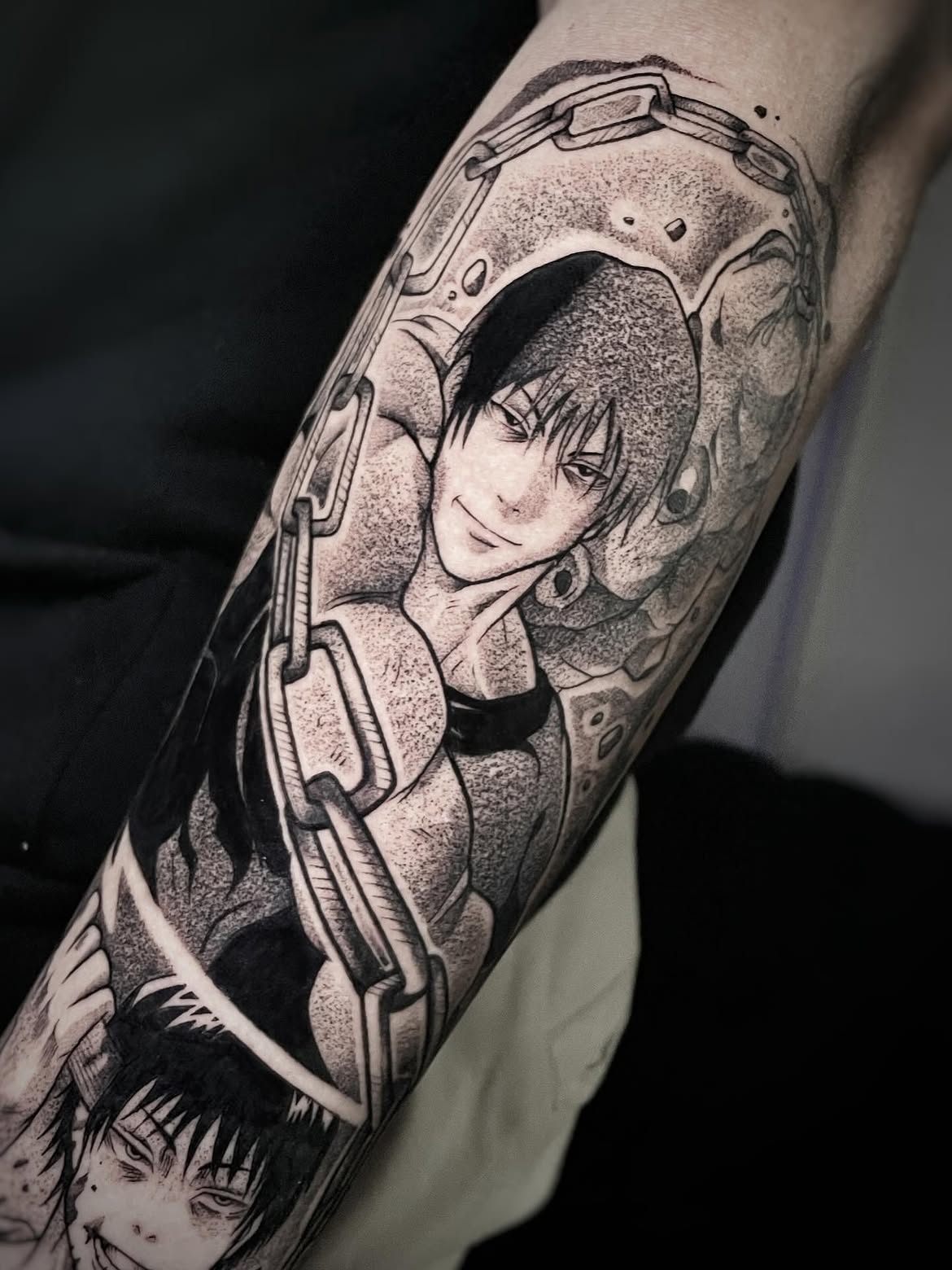 Detalle de cuidado de tatuaje